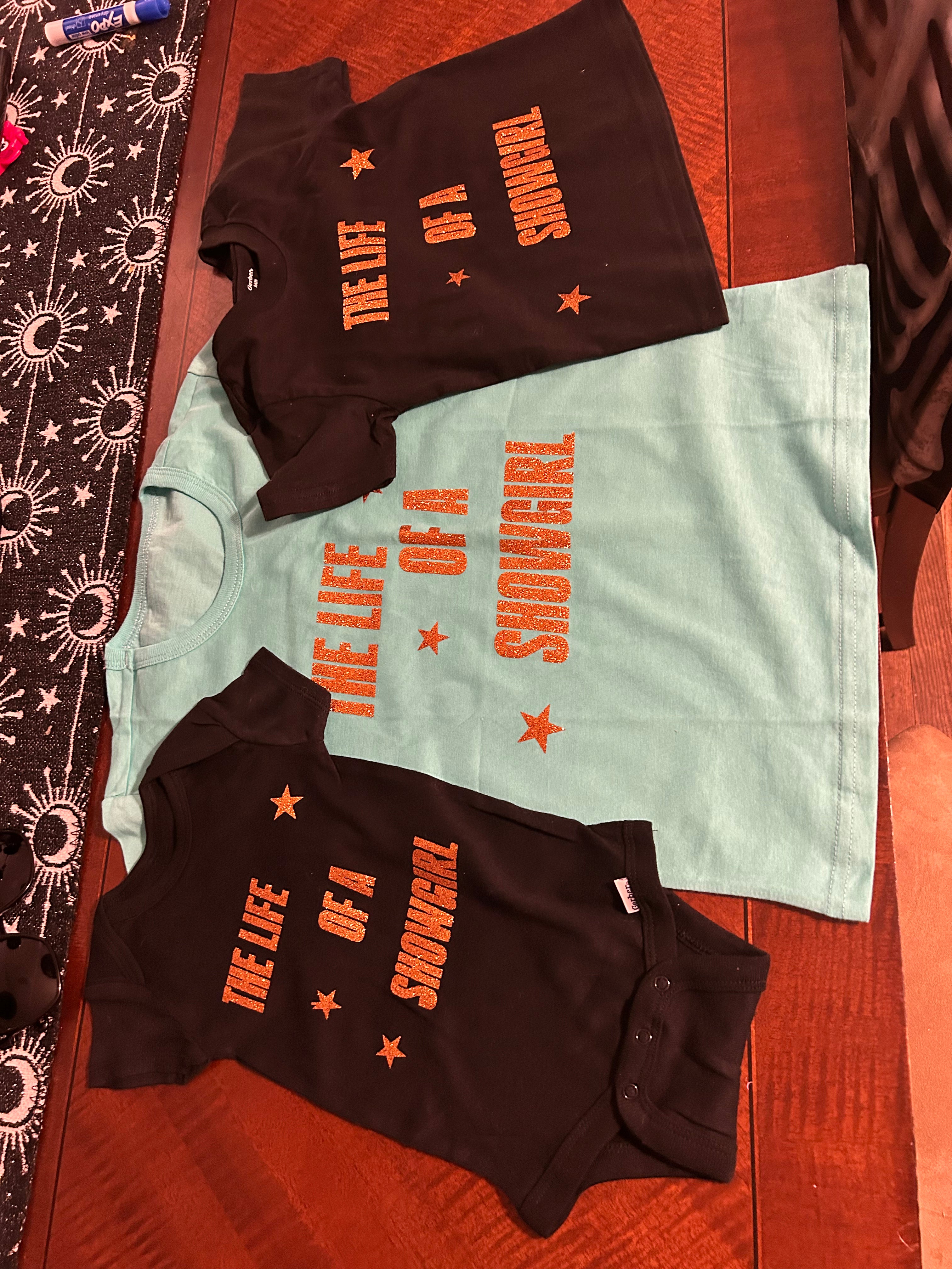 Life of a Showgirl customized shirt